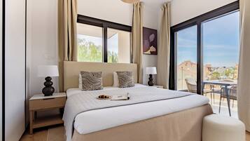 Apartment, 2 Bedrooms, Balcony, City View