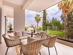 Apartment, 2 Bedrooms, Balcony, City View | Balcony