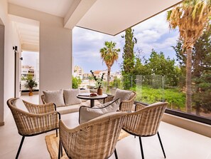 Apartment, 2 Bedrooms, Balcony, City View | Balcony