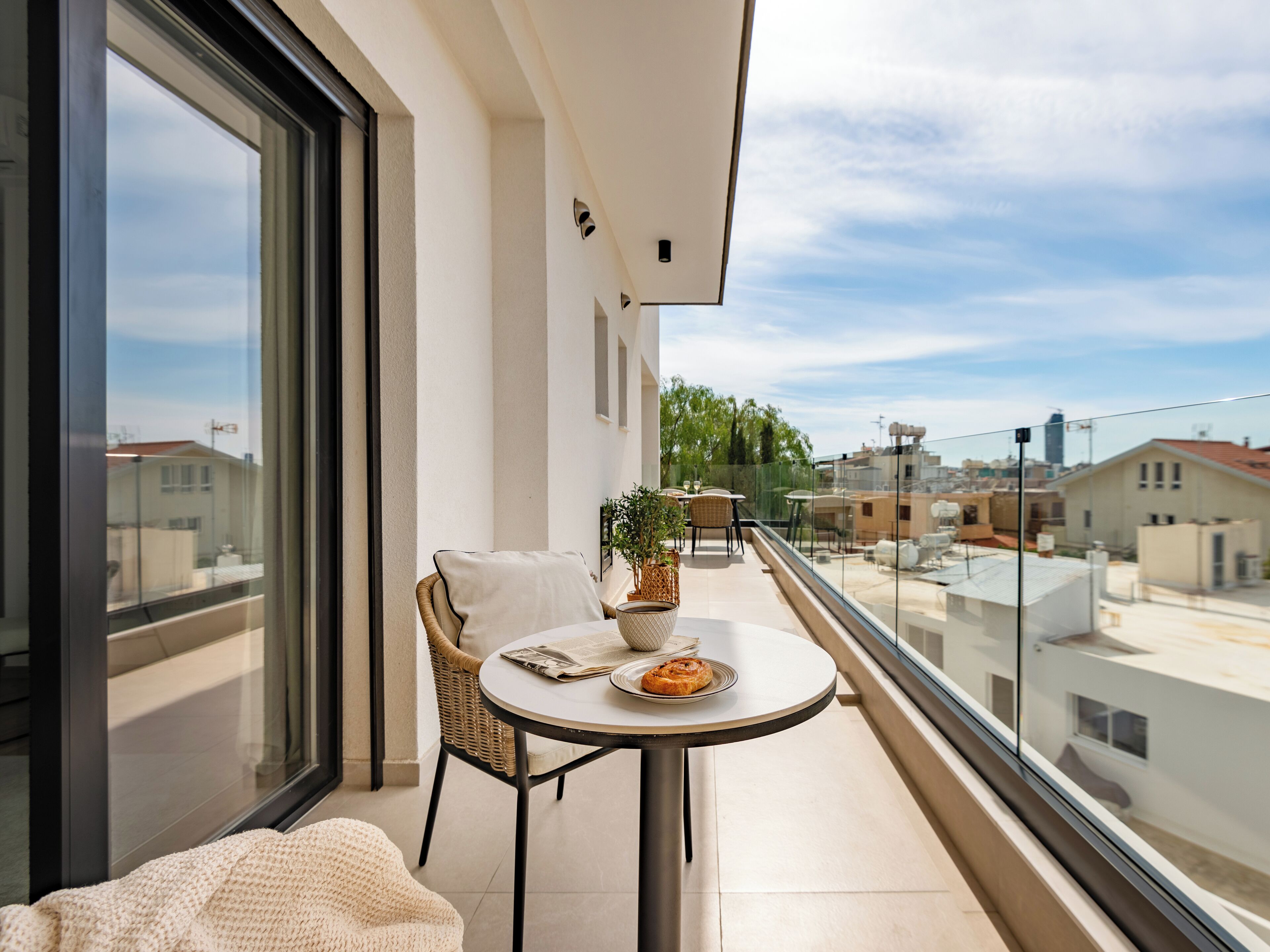Apartment, 2 Bedrooms, Balcony, City View | Balcony
