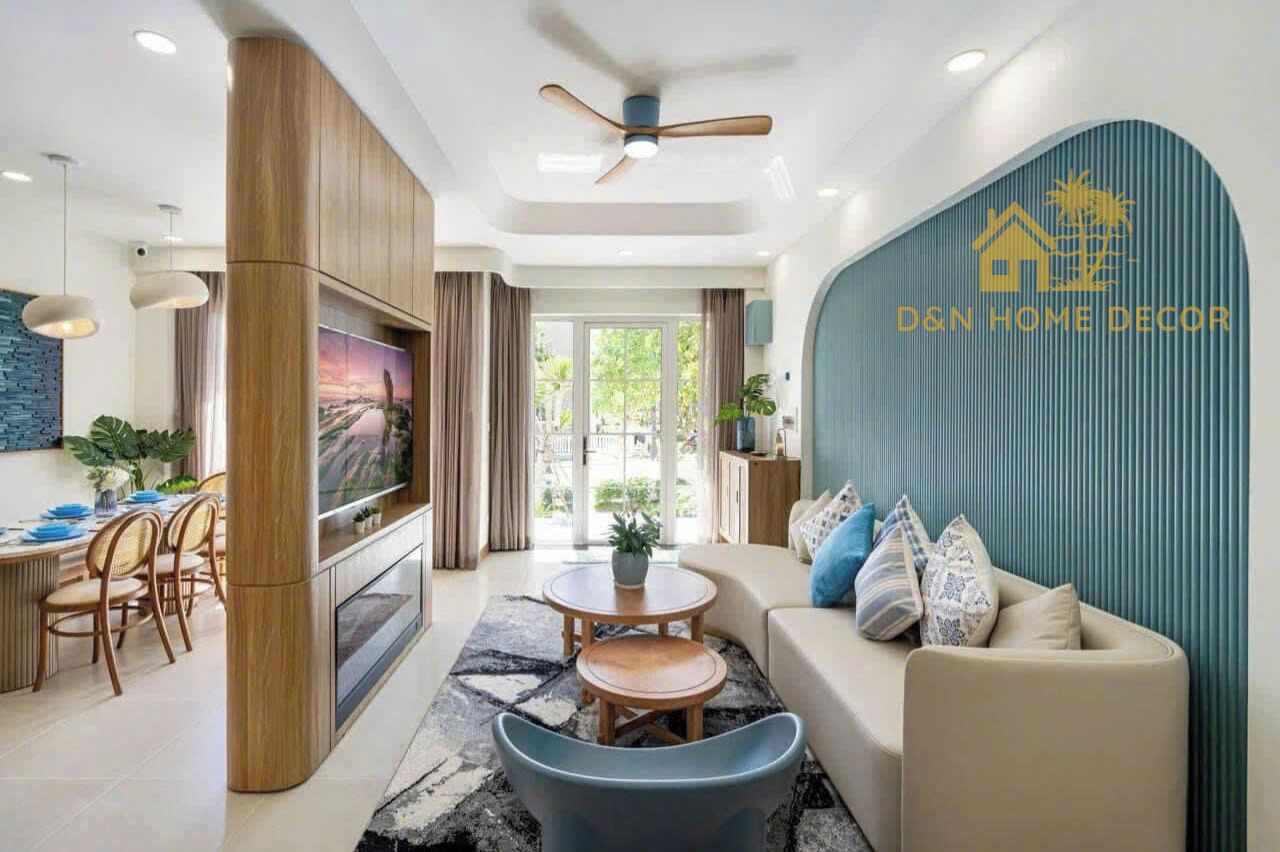 Vila Deluks, 4 kamar tidur, dapur, pemandangan kebun | Busa memori, minibar, meja kerja, dan ruang kerja ramah laptop