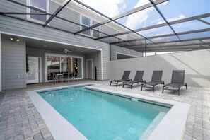 Beheizter Pool