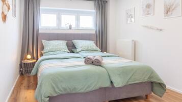 2 Schlafzimmer, Bügeleisen/Bügelbrett, WLAN, Bettwäsche