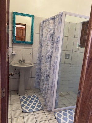Dusche, Handtücher