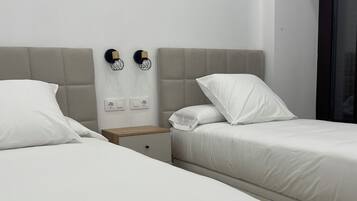 2 slaapkamers, een strijkplank/strijkijzer, wifi, beddengoed