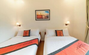 1 bedroom, iron/ironing board, WiFi, bed sheets - Deluxe Twin Room with Garden, Lake View, WiFi (Hoi An)