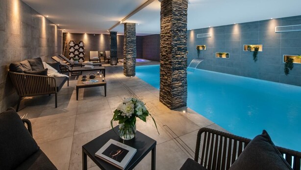 Unclassified image, 1 of 27, button - Wifi, resort center, 1st floor, sauna, hammam, balcony, parking, tv, 82m², Les Gets (Les Gets)