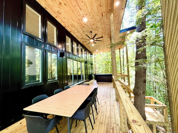 Restaurante al aire libre