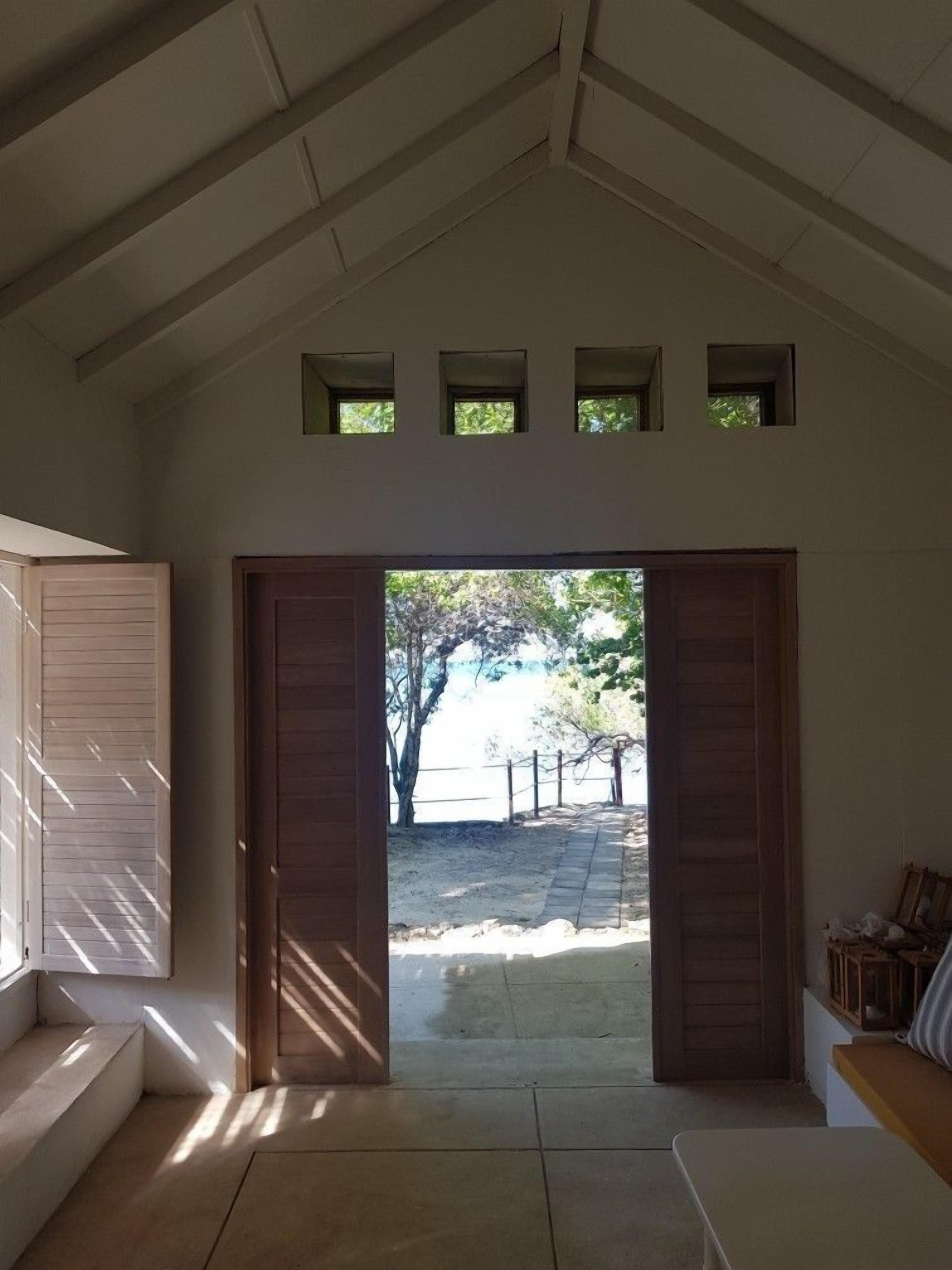 Blick von der Unterkunft