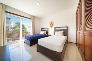 Deluxe Condo, Balcony, Garden View | 3 bedrooms, in-room safe, free WiFi - Modern 3 BR Condo in PDC - Muuyal 304 (Playa del Carmen)