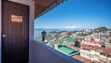 Blick von der Unterkunft