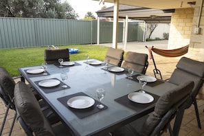 Outdoor dining