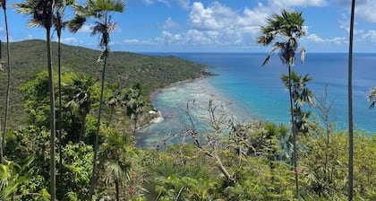 The Palms - Charming Cottages with view of Cam Bay on Great Camanoe