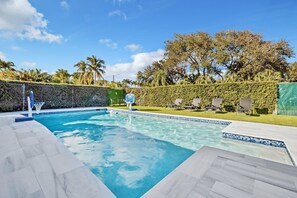 Piscine chauffée