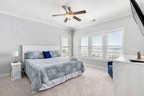 11 bedrooms, iron/ironing board, travel cot, free WiFi - FREE CABANA SETUP SELECT WEEKS - Sleeps 30 - Blue Diamond, Oceanfront (Holden Beach)
