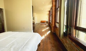 1 bedroom, iron/ironing board, bed sheets