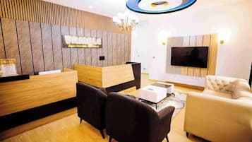 Lobby sitting area