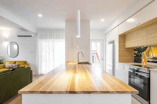 Le NATUR - 3bdr urban apartment 5 min from Old Quebec