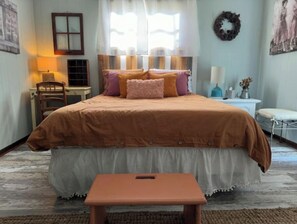 2 dormitorios, tabla de planchar con plancha, wifi y ropa de cama