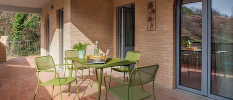 Apartament superior | Terrassa o pati