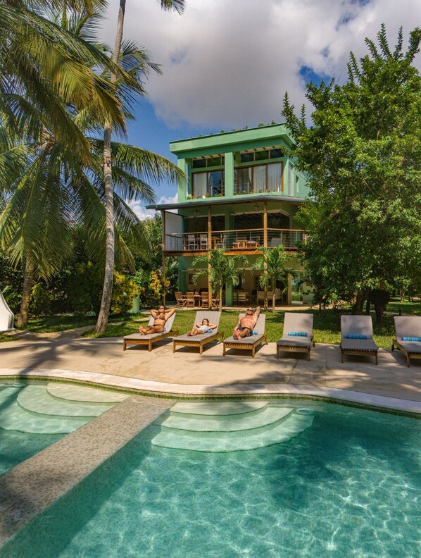 Pool - Premium 6-bedroom villa in the World Famous Diani/Galu Beach in Kenya. (Kwale)