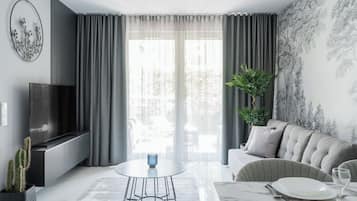 Appartamento Comfort | Ferro/asse da stiro, Wi-Fi gratuito, lenzuola