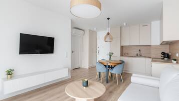 Lägenhet Comfort | Strykjärn/strykbräda, gratis wi-fi och sängkläder