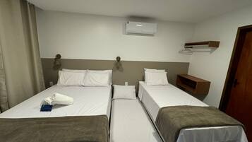 1 bedroom, laptop workspace, blackout drapes, iron/ironing board