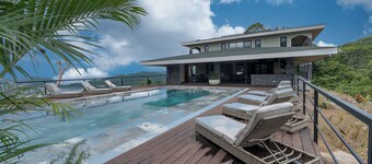 Unique 360 view to both ocean sites, view from each 4-bedrooms , GYM, huge pool