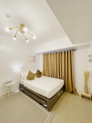 1 Schlafzimmer, Bügeleisen/Bügelbrett, Bettwäsche