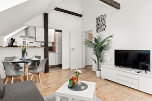Interior - MOLA Apartments-Altstadt-Large roof terrace-Grill-Free parking-WLAN (Herdecke)