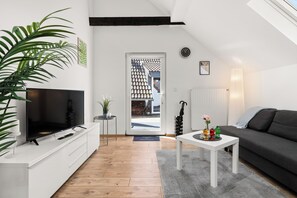 Smart TV - MOLA Apartments-Altstadt-Large roof terrace-Grill-Free parking-WLAN (Herdecke)