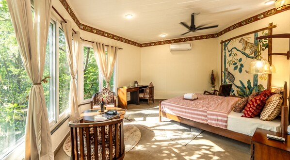 Panoramic Double Room | View from room - Jungle Ghar  (Pipariya)
