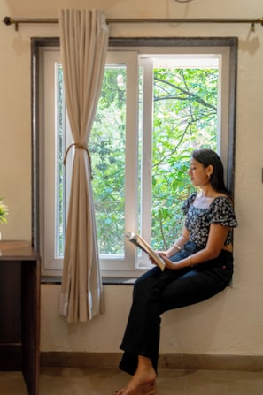 Superior Double Room | View from room - Jungle Ghar  (Pipariya)