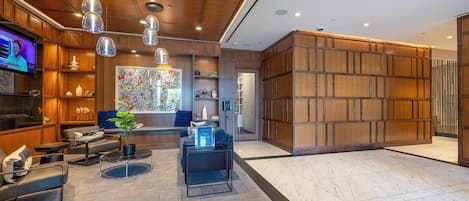 Lobby sitting area