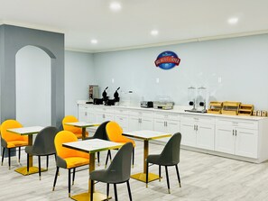 Kontinental frokost er inkludert hver dag