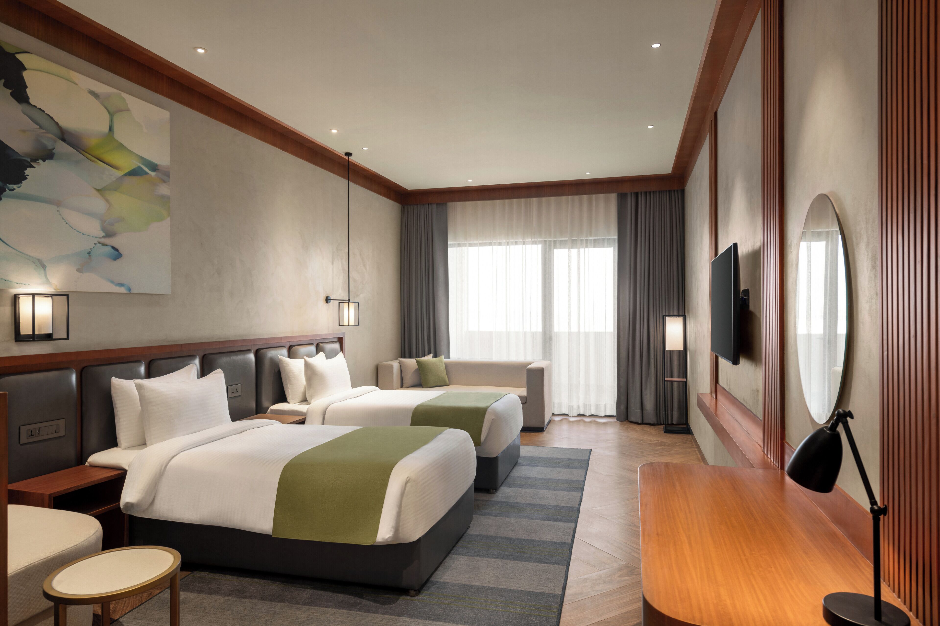 Executive Room, 2 Single Beds | Soundproofing, iron/ironing board, free WiFi