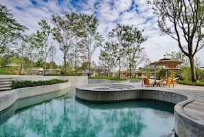 Pool - Howard Johnson Hot Springs Plaza Yinghuashan (Deyang)