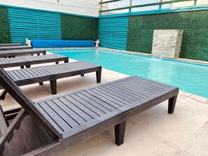 Family Apartment, Multiple Beds, Balcony, Sea View | Rooftop pool | Outdoor pool