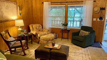 Smart-tv en een open haard