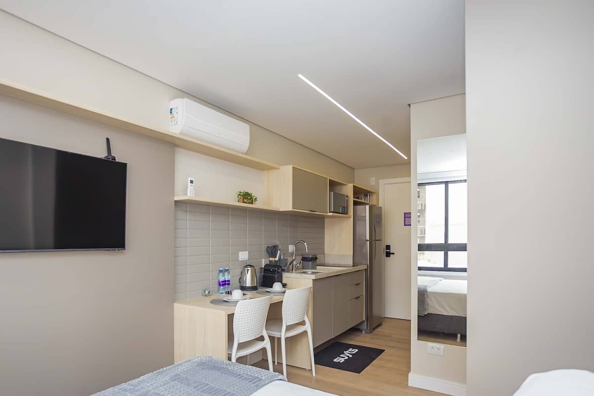 公寓 | 手提電腦工作空間、免費 Wi-Fi、床單