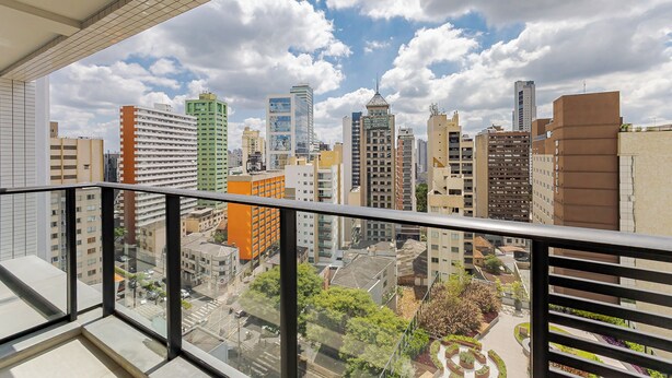 Apartment | Blick vom Balkon