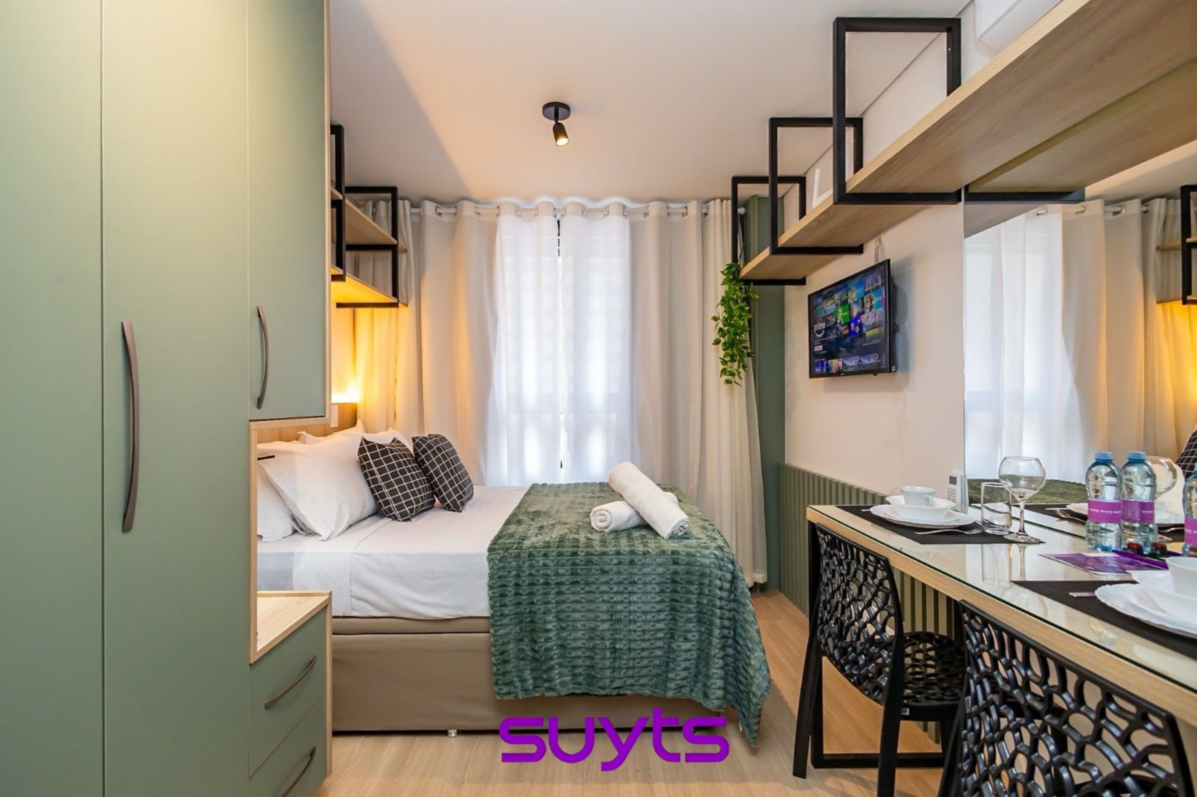 Studio | Laptop workspace, free WiFi, bed sheets