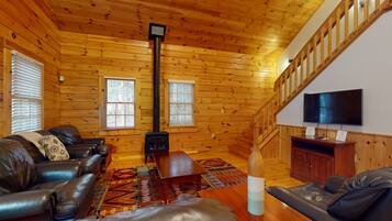 TV, fireplace, DVD player, table tennis