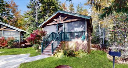 Charming dog-friendly studio cabin with firepit and near outdoor fun