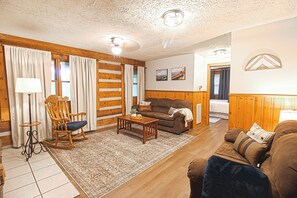 TV connectée, cheminée