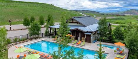 Außenpool, beheizter Pool