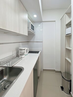 Apartamento, 1 quarto, acessível, para fumantes | Cozinha privada