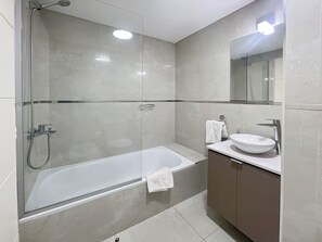 Departamento, 1 habitación, con acceso para personas discapacitadas, para fumadores | Baño