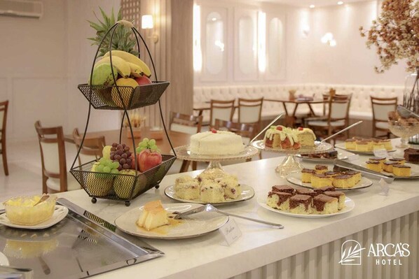 Petit déjeuner buffet compris tous les jours